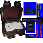 13A Black Outdoor Socket IP66 2022 Full Kit Too Install Weatherproof Socket